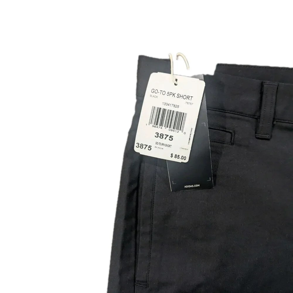 Adidas  Go-to‎ Five Pocket Golf Shorts Men’s Size: 38 NWT Black
